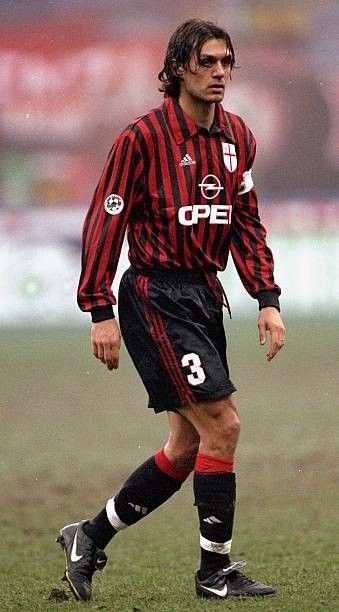 AC Milan 1999/2000 Home kit – Long sleeve